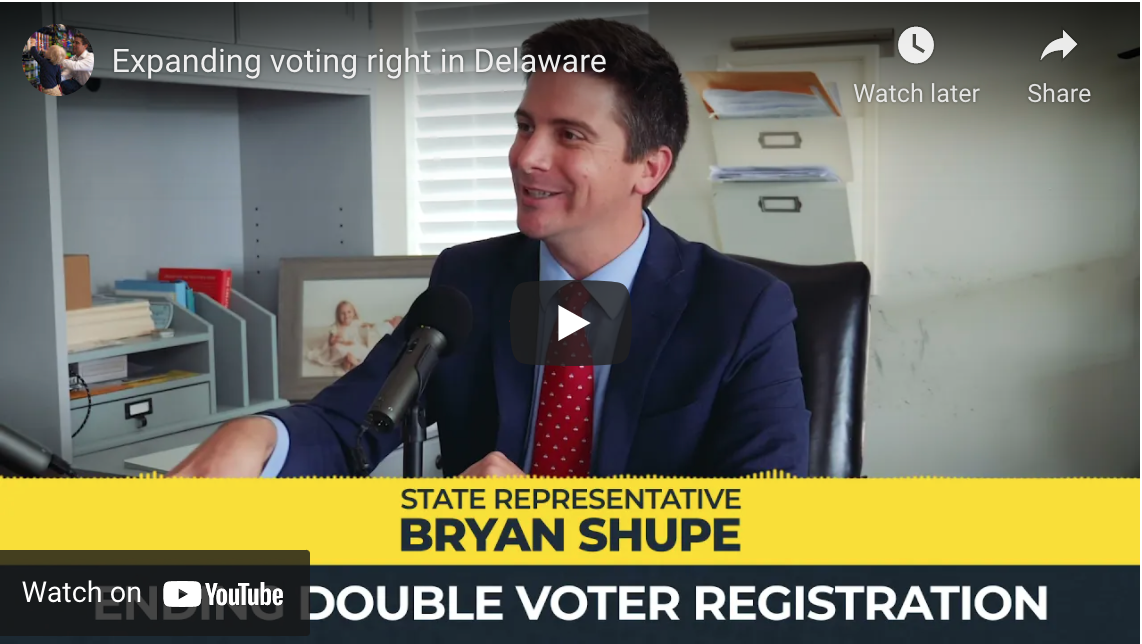Expanding voting rights in Delaware Bryan Shupe